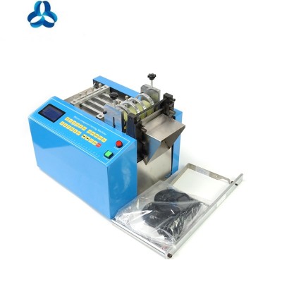 Electronic heat shrink tube cutting machine rubber tube cutter ZCUT-100S