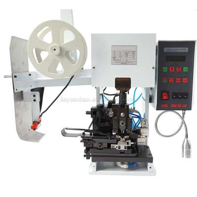 Mute wire strip terminal crimp machine new type cable jacket usb cable stripping terminal crimping machine